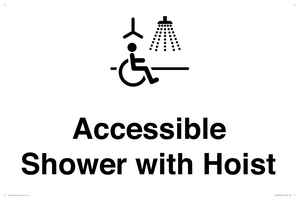 Accessible Shower with Hoist